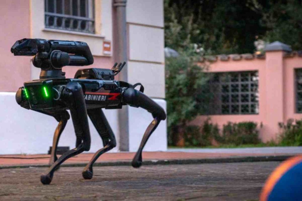 Cane Robot Arruolato Nell Arma Dei Carabinieri Tutto Su Saetta Sdac